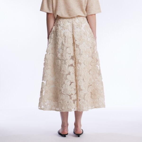 Ihrin Skirt eggshell - ONE AND OTHER - Image 4