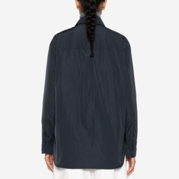 Shirt jacket navy - ASPESI - Image 4