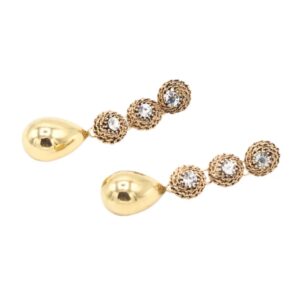 TANGO05 Earrings Gold - SITA NEVADO