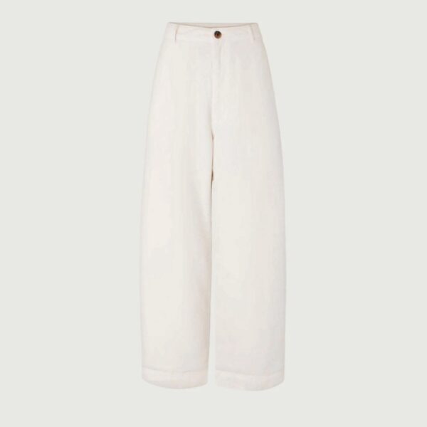 Trousers CLOVIS Ecru - SOEUR