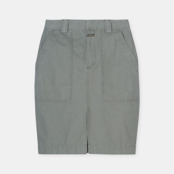 Utility Skirt Sage Green - CLOSED