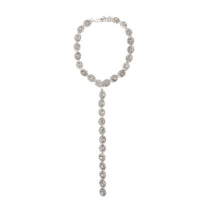 SEEYOU0506 NECKLACE CRYSTAL/SILVER - SITA NEVADO