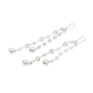 SIBILA Earrings crystal/silver- SITA NEVADO