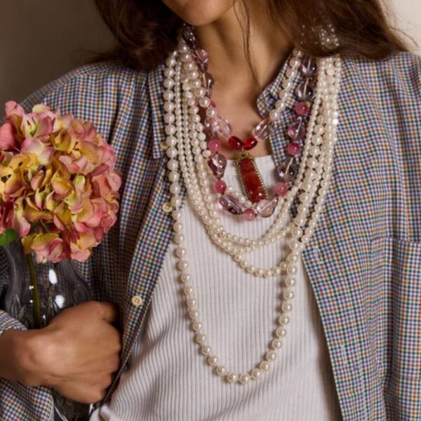 Riuet Necklace Pink - SITA NEVADO - Image 3