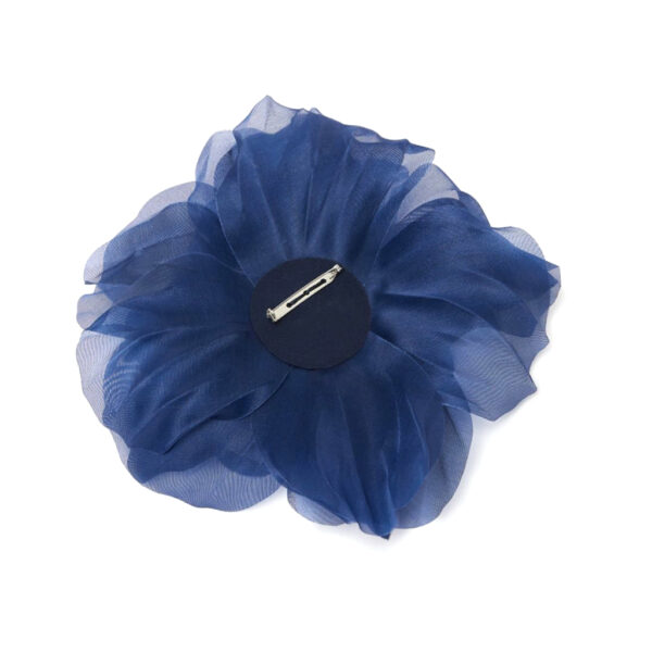 Silk flower navy - MARELLA - Image 2