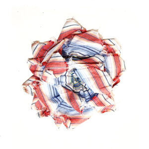 Flower Brooch FLORIO multicolor red - DIEGA