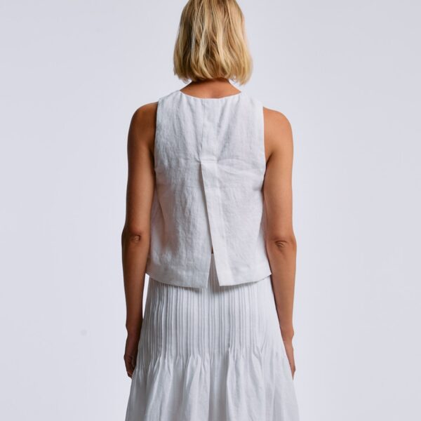 EDI top white - ONE AND OTHER - Image 4