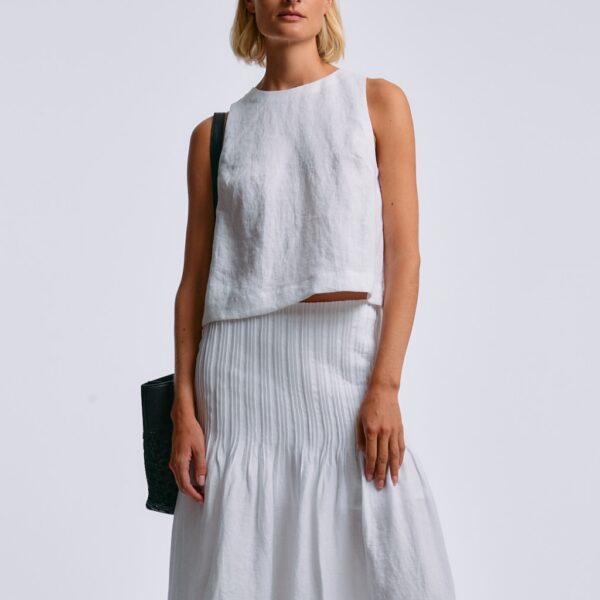 EDI top white - ONE AND OTHER - Image 2