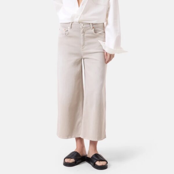 Lyna Cropped Trousers Beige - CLOSED - Image 2