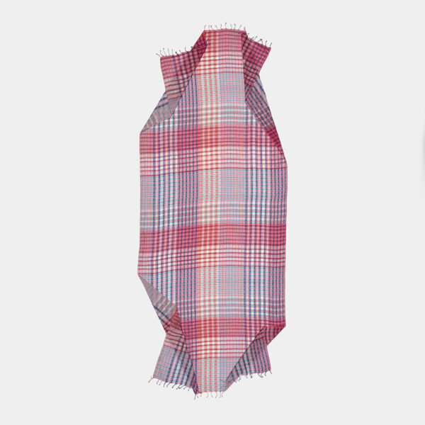 Shawl cotton/silk 190x80 cm FRAMBOISE - EPICE