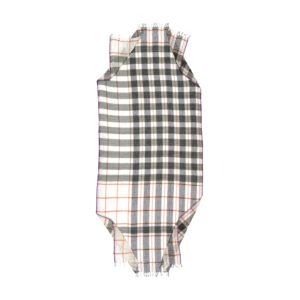Shawl linen/cotton 200x90 cm CHARCOAL - EPICE