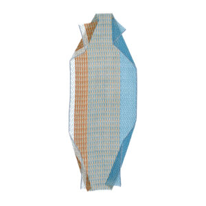 Shawl cotton/silk 180x70 cm TURQUOISE - EPICE