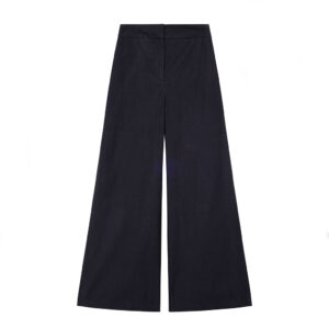 Trousers JACKY wide black - SUNCOO