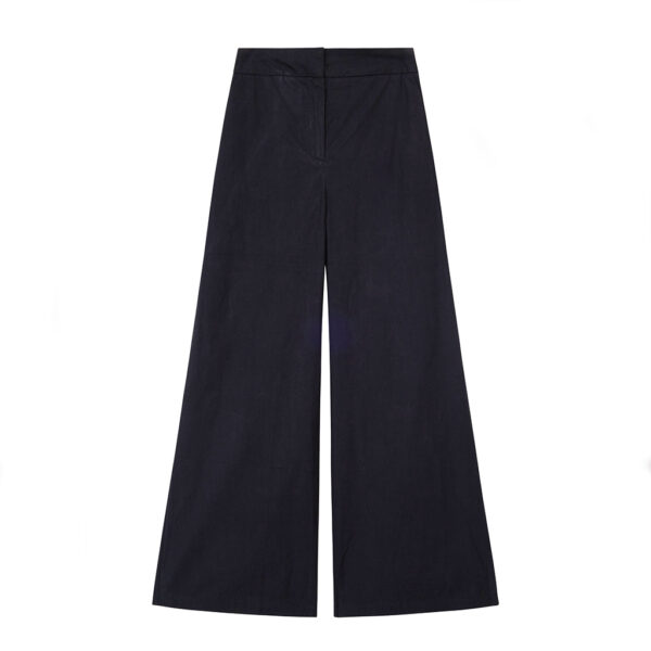 Trousers JACKY wide black - SUNCOO