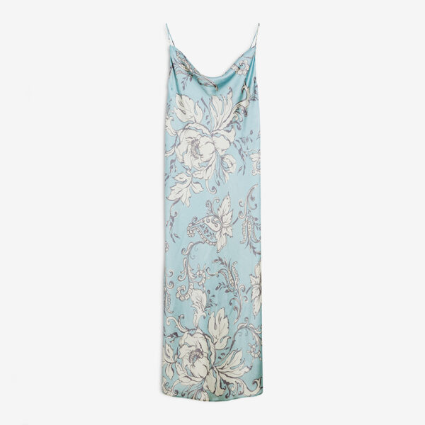 Slip dress GOLIA light blue - iBLUES