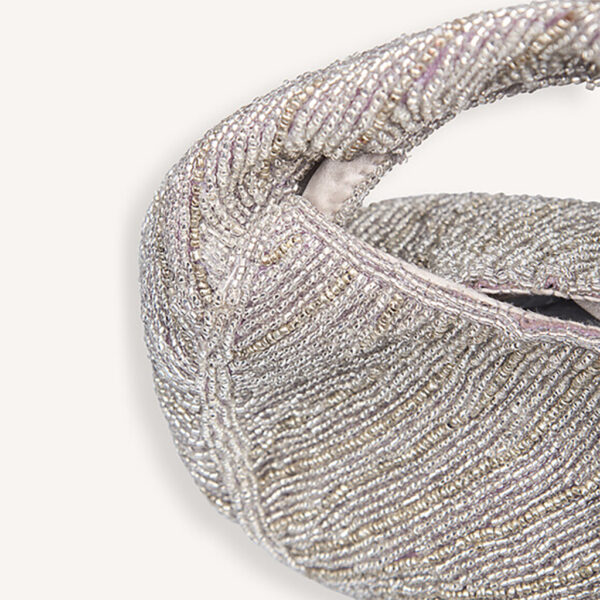 Bag AVEGAS silver beads - SUNCOO - Image 3
