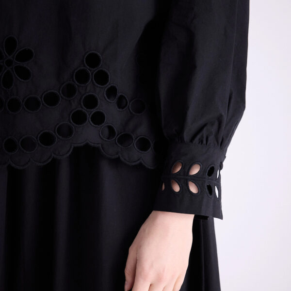 Shirt embroidered black - NOTSHY - Image 7