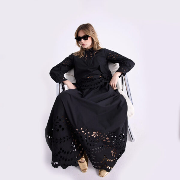 Shirt embroidered black - NOTSHY - Image 5