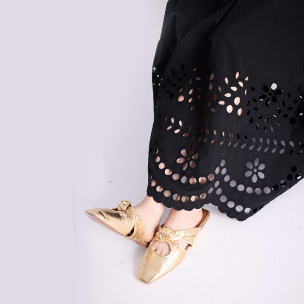 Skirt embroidered black - NOTSHY - Image 6