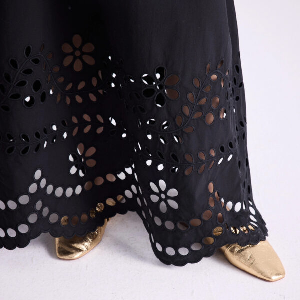 Skirt embroidered black - NOTSHY - Image 3