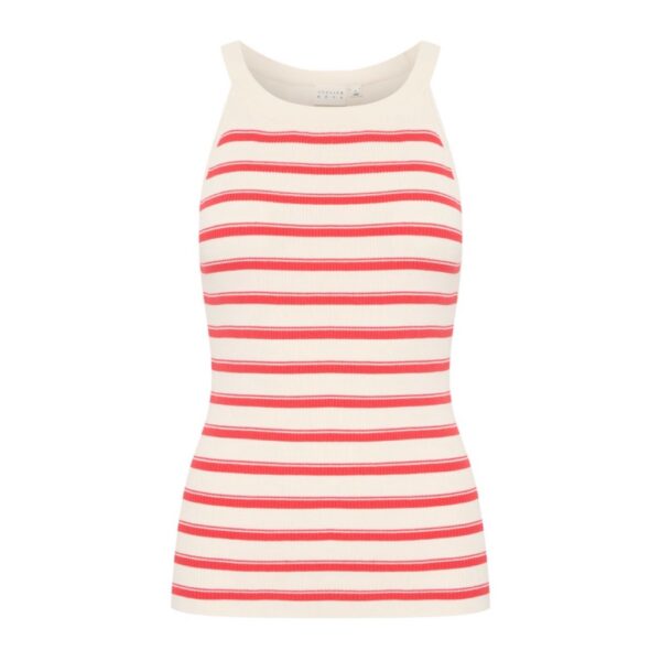 IRFANTO TO2 Striped Red/ White Tank Top- ATELIER RÊVE