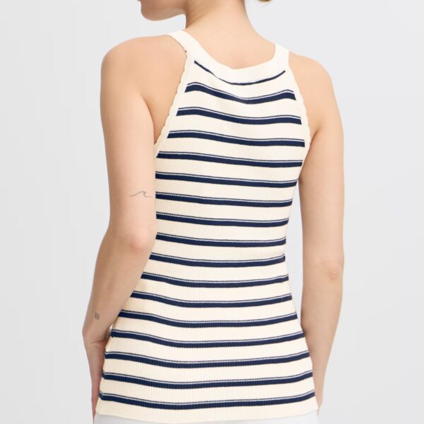 IRFANTO TO2 Striped Navy/ White Tank Top- ATELIER RÊVE - Image 4
