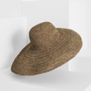 Raffia hat IZY brown - IBELIV