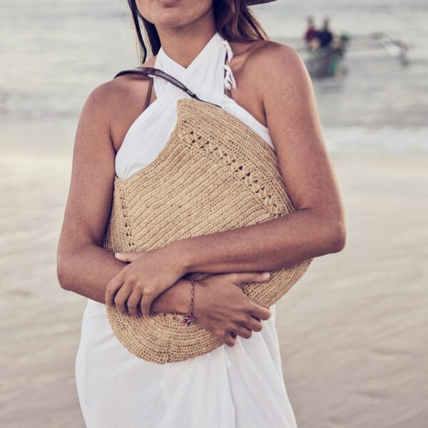 Raffia bag Meva natural - IBELIV - Image 4