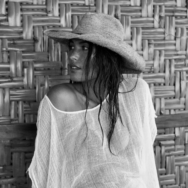 Raffia hat ENTO natural - IBELIV - Image 4