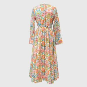 ODETTE dress cotton floral - XACUS