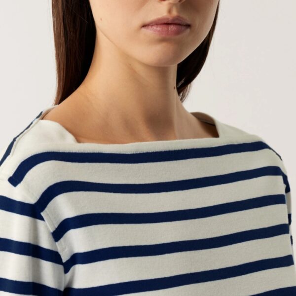 Shirt KATY striped white/navy - SOEUR - Image 6