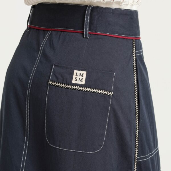 Skirt JAQUIME navy - LE MONT SAINT MICHEL - Image 6