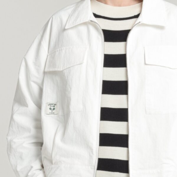 Jacket VAFFETA offwhite - LE MONT SAINT MICHEL - Image 4