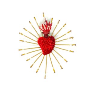 Devine Heart Brooch - TROVELORE