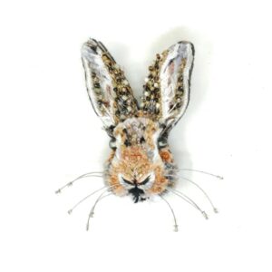 Giant Rabbit Brooch - TROVELORE