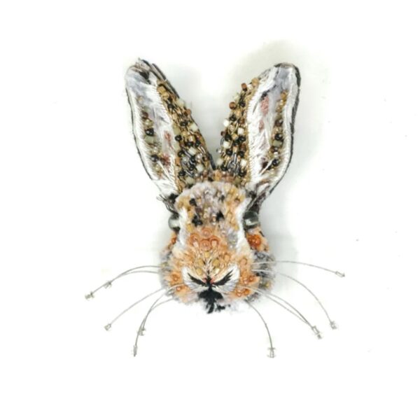 Giant Rabbit Brooch - TROVELORE