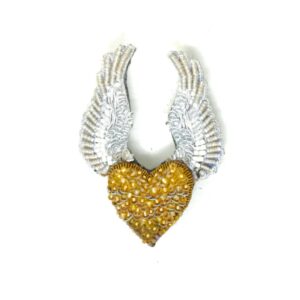 Goldwing Angel Brooch - TROVELORE
