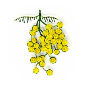 Mimosa Brooch - TROVELORE