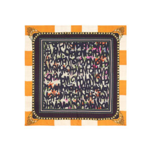 Silk shawl CIALDA 2sided grafitti - PIERRE-LOUIS MASCIA