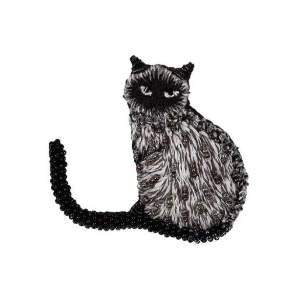 Siamese Cat Brooch Pin - TROVELORE