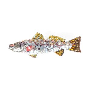 Spotted Trout Brooch - TROVELORE