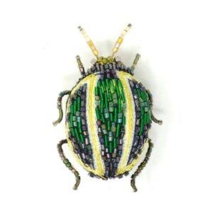 Tortoise Beetle Brooch - TROVELORE
