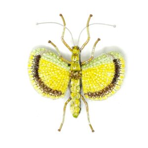 Yellow Umbrella Insect Brooch - TROVELORE