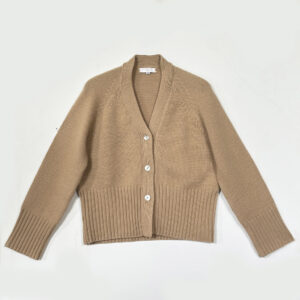 Cashmere cardigan camel - BRILLIANT CASHMERE