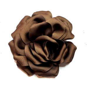 Flower Brooch 16 cm Brown - IRMAS HUS