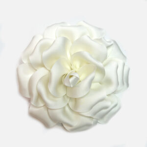 Flower Brooch 16 cm OFF WHITE - IRMAS HUS