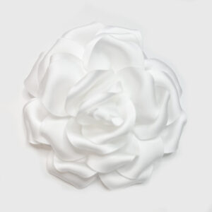 Flower Brooch 16 cm WHITE - IRMAS HUS