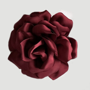 Flower Brooch 16 cm Wine Red - IRMAS HUS
