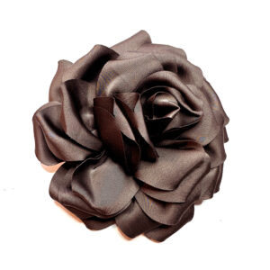 Flower Brooch 16 cm Greybrown - IRMAS HUS