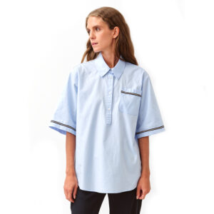 Light blue oversized shirt - DIEGA